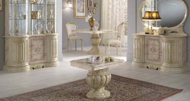 Ben Company Betty Onyx Finish Italian Living Room