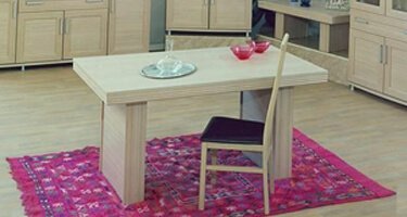 Ben Company Sonia Light Oak Italian Dining Room
