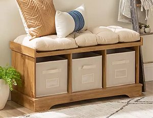 Bench with Storage