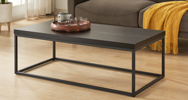 Furniture Link Boston Black Ash Living Room