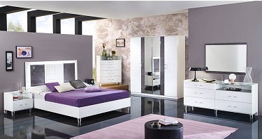 Ben Company Cristal Italian Bedroom