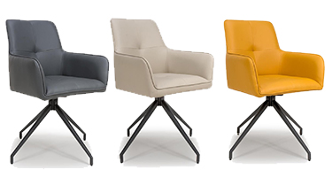 Furniture Link Nix Swivel Dining Chair