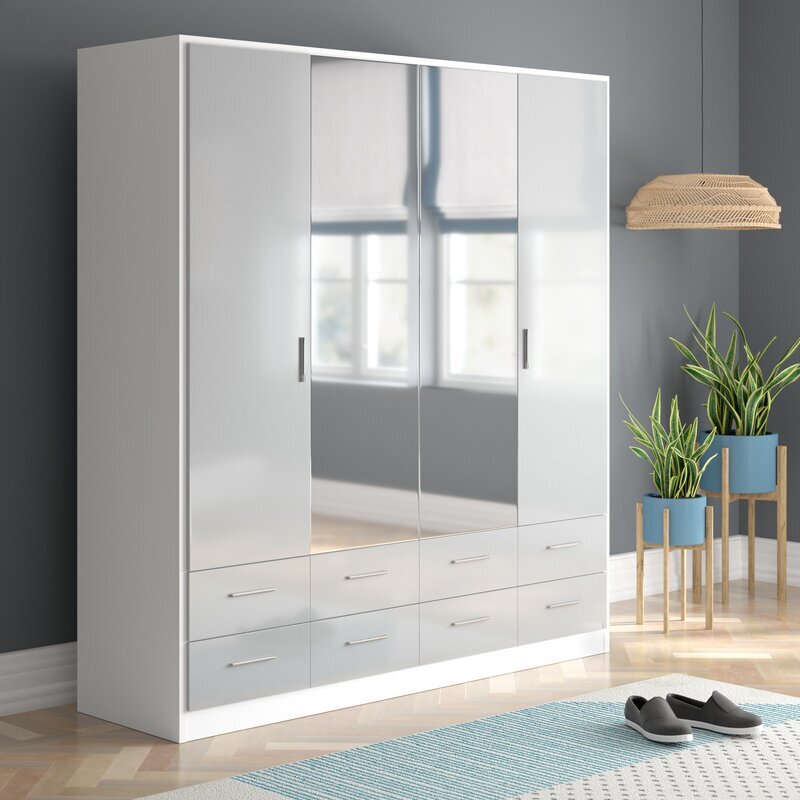 4 Door Wardrobe