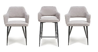 Furniture Link Ted Pewter Dining Room