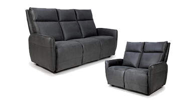 Furniture Link Tucson Slate Fabric Sofa