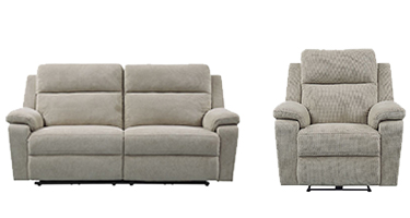 Furniture Link Tyler Taupe Fabric Sofa