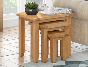 Wooden Nest of Tables