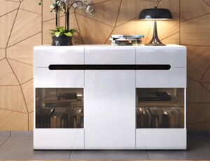 With Glass Sideboards