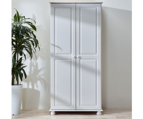 FTG Richmond Off White 2 Door Wardrobe