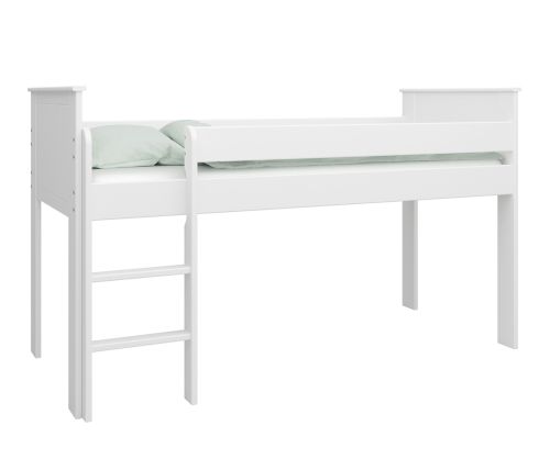 FTG Alba White Mid Sleeper Bed