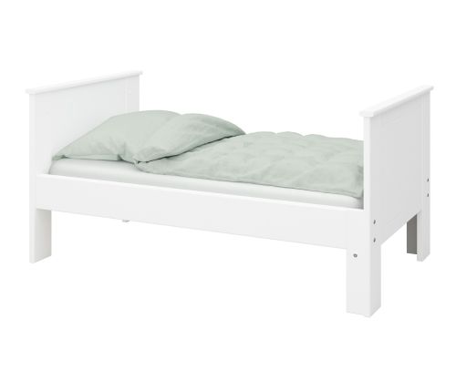 FTG Alba White Extendable Bed