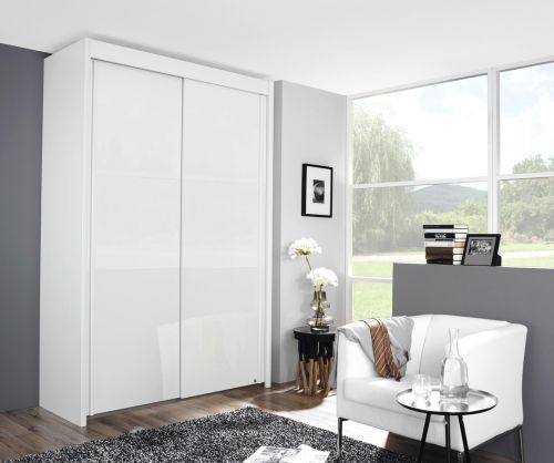 Rauch Imperial Alpine White 2 Door Sliding Wardrobe (W201cm)