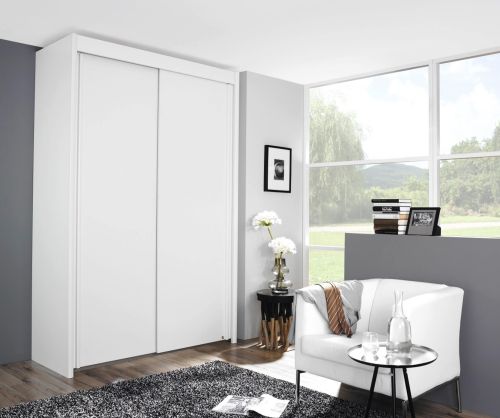 Rauch Imperial Alpine White 2 Door Sliding Wardrobe (W181cm)