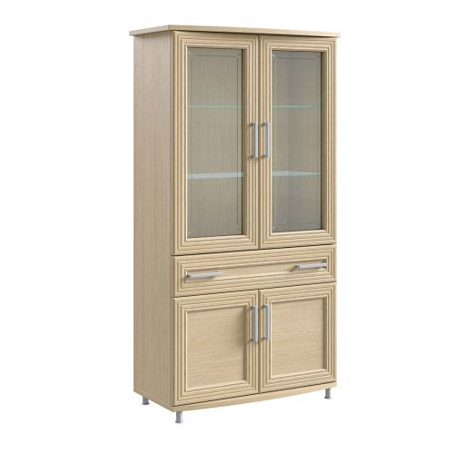 Ben Company Sonia Light Oak Italian 2 Door Vitrine
