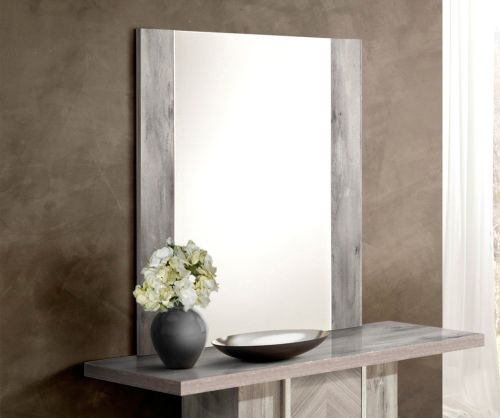 H2O Design Alexa Light Grey Italian Console Mirror