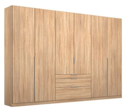 Rauch Alabama Alpine White 6 Door 3 Drawers Wardrobe