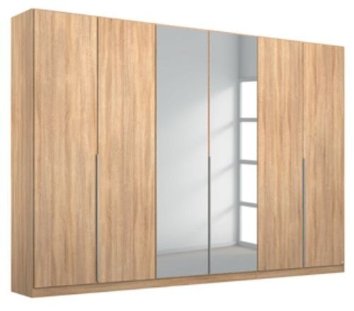 Rauch Alabama Sonoma Oak 6 Door 2 Mirrors Wardrobe