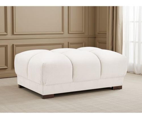 Azzuro Sofa Cream Footstool