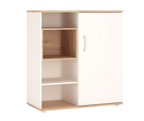 FTG 4Kids Low Cabinet with Shelves (sliding door) with Opalino Handles