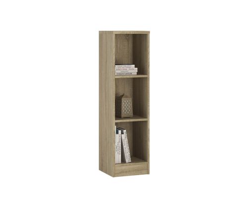 FTG 4 You Sonama Oak Medium Narrow Bookcase