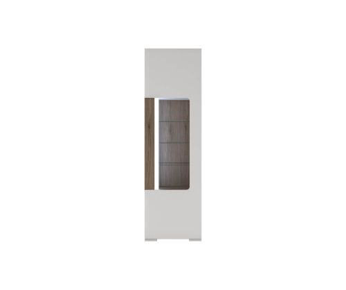 FTG Toronto Tall Narrow Glazed Display Cabinet