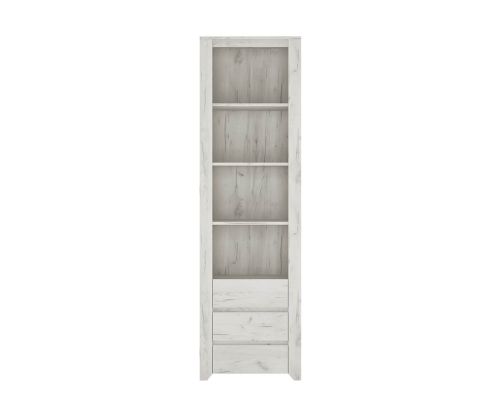FTG Angel Tall Narrow 3 Drawer Bookcase
