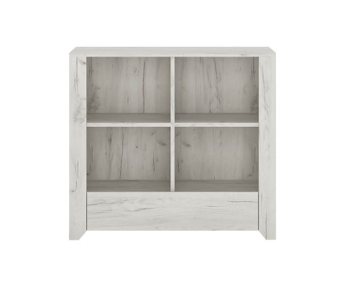 FTG Angle 1 Drawer Low Bookcase