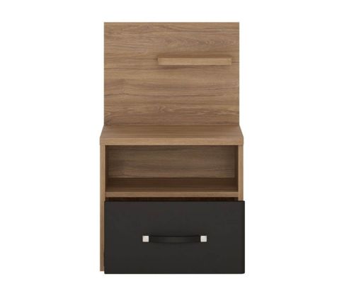 FTG Monaco 1 Drawer Bedside With Open Shelf (RH)