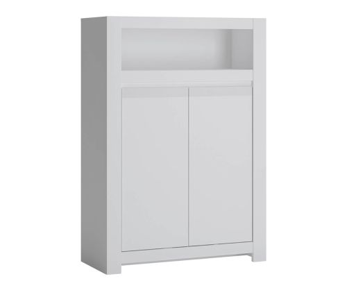 FTG Novi Alpine White 2 Doors Cabinet