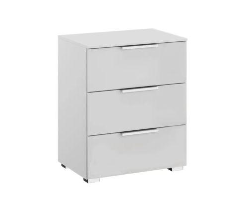 Rauch Texas Sonoma Oak 3 Drawer Bedside Table