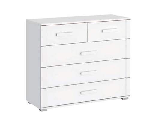 Rauch Rivera Alpine White 5 Drawer Chest