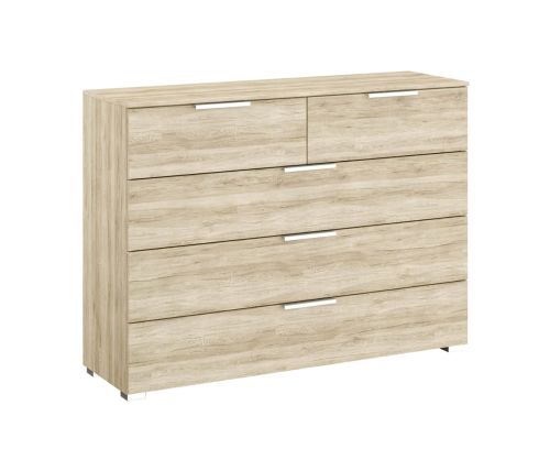 Rauch Texas Sonoma Oak 5 Drawer Chest