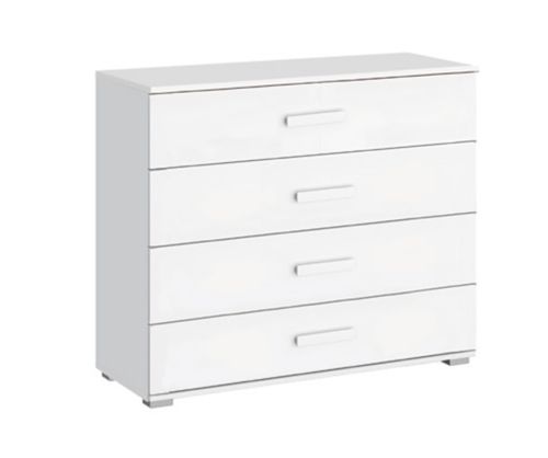 Rauch Alegro Silk Grey Wide 4 Drawer Chest