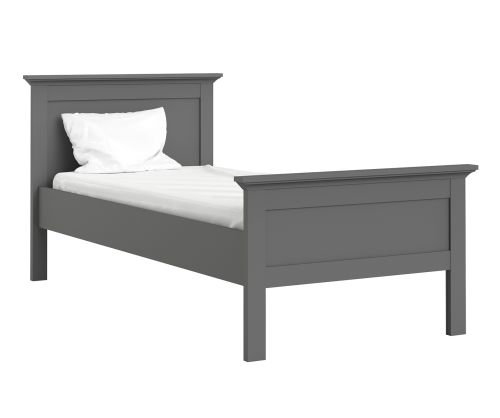 FTG Paris Matt Grey Bed Frame
