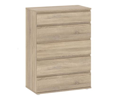 FTG Nova Oak 5 Drawer Chest