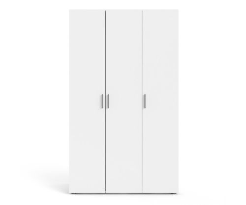 FTG Pepe White 3 Door Wardrobe