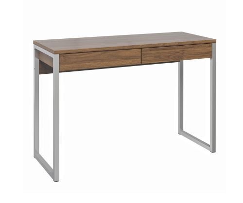 FTG Function Plus Walnut 2 Drawer Desk