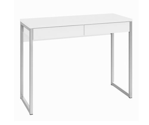 FTG Function Plus White High Gloss 2 Drawers Desk