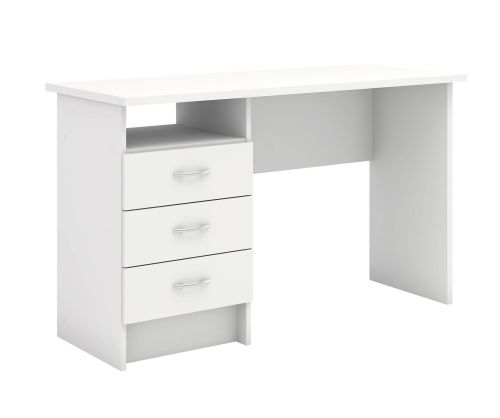 FTG Function Plus White 3 Drawers Desk