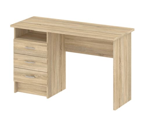 FTG Function Plus Oak 3 Drawers Desk
