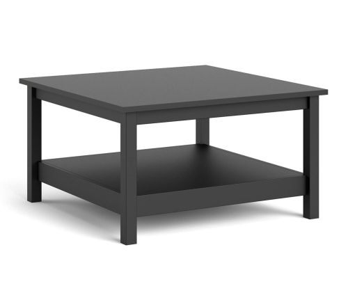 FTG Madrid Matt Black Coffee Table