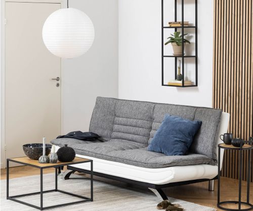 Seaford Black Metal Wall Shelf