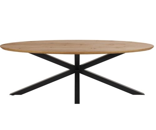 Heaven Oak Oval Dining Table 