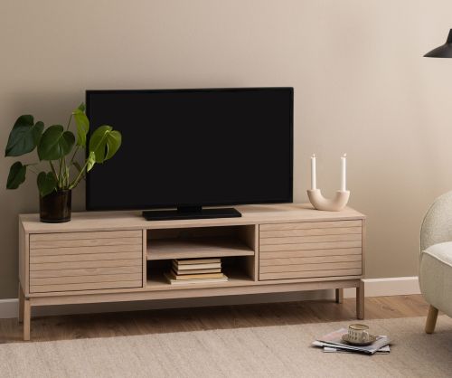 Linley White TV Unit 