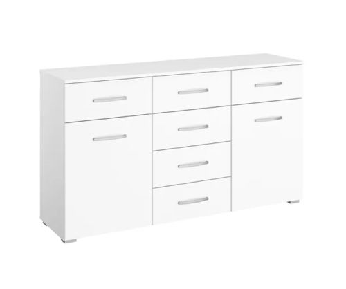 Rauch Aditio 2 Door 6 Drawer Chest with Silk Grey Front