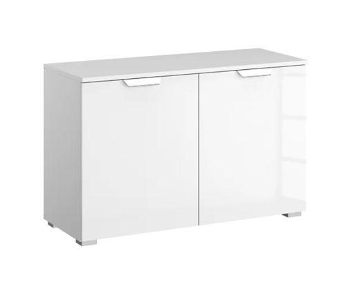 Rauch Aditio 2 Door Chest with High Polish White Front