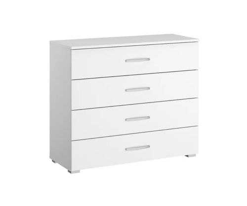 Rauch Aditio 4 Drawer Chest with Alpine White Front - W 93cm