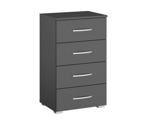 Rauch Aditio 4 Drawer Chest with Metallic Grey Front