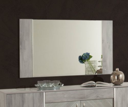H2O Design Alexa Light Grey Italian Wall Mirror