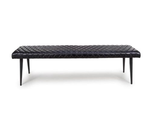 Furniture Link Austin Black Dining Bench